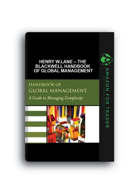Henry W.Lane – The Blackwell Handbook of Global Management