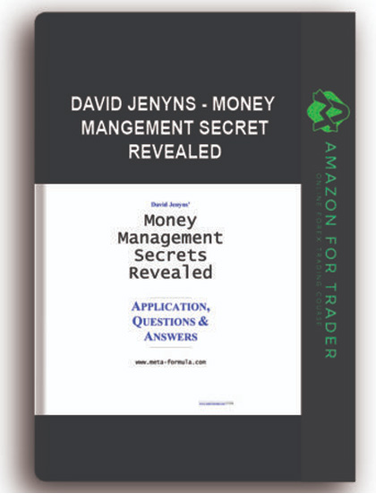 David Jenyns - Money Mangement Secret Revealed