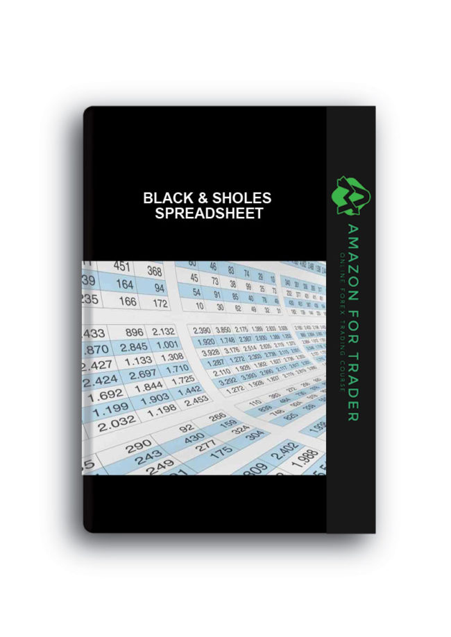 Black & Sholes SpreadSheet