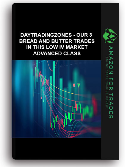 Daytradingzones - Our 3 Bread and Butter Trades In This Low IV Market Advanced Class