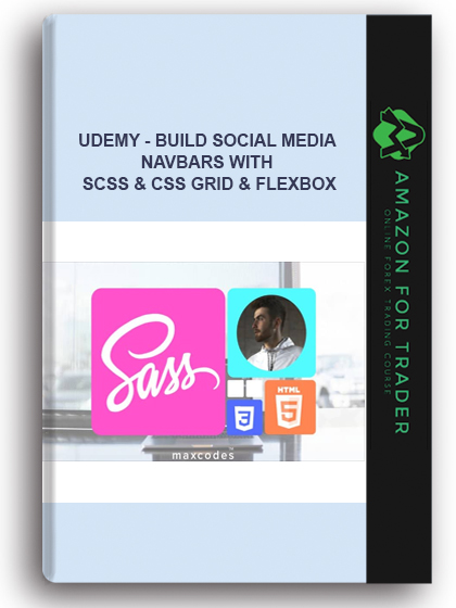 Udemy - Build Social Media Navbars With SCSS & CSS Grid & FlexBox