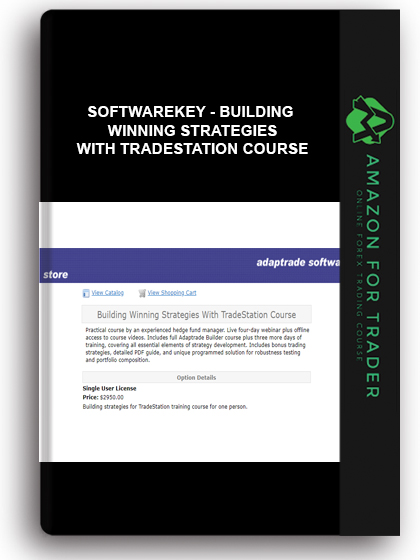 Softwarekey - Building Winning Strategies With TradeStation Course