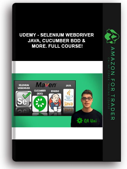 Udemy - Selenium WebDriver – Java, Cucumber BDD & More. Full Course!