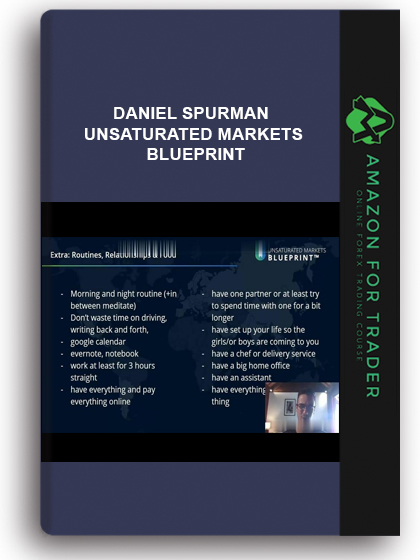 Daniel Spurman - Unsaturated Markets Blueprint