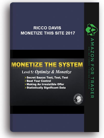 Ricco Davis - Monetize This Site 2017