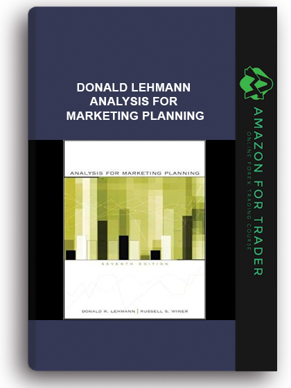 Donald Lehmann - Analysis for Marketing Planning